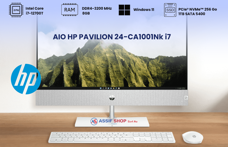 ASSIF HP PAVILION 24-ca1001nk i7
