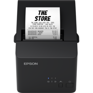 EPSON TM-T20X (051) Imprimante de tickets POS : USB + série, PS, noir, UE (C31CH26051)